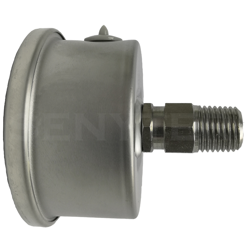 Manómetro TEMPRES Full Inox DN 2.0" Conexión 1/4" NPT M, Posterior en SS316 - Imagen 2