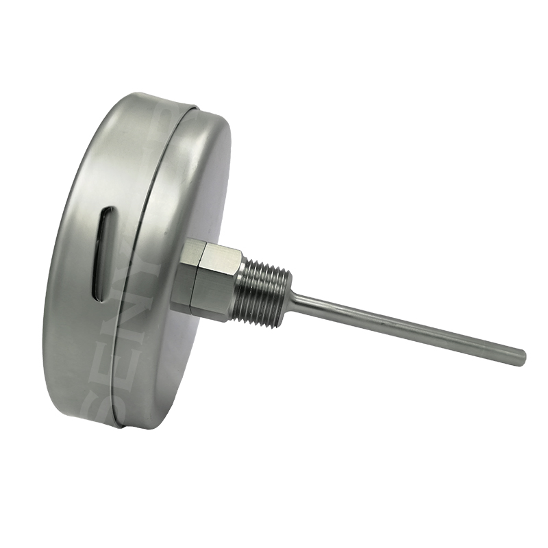 Termómetro bimetálico DN 2,5" bulbo posterior 1/4" NPT M, en SS316 - Imagen 3