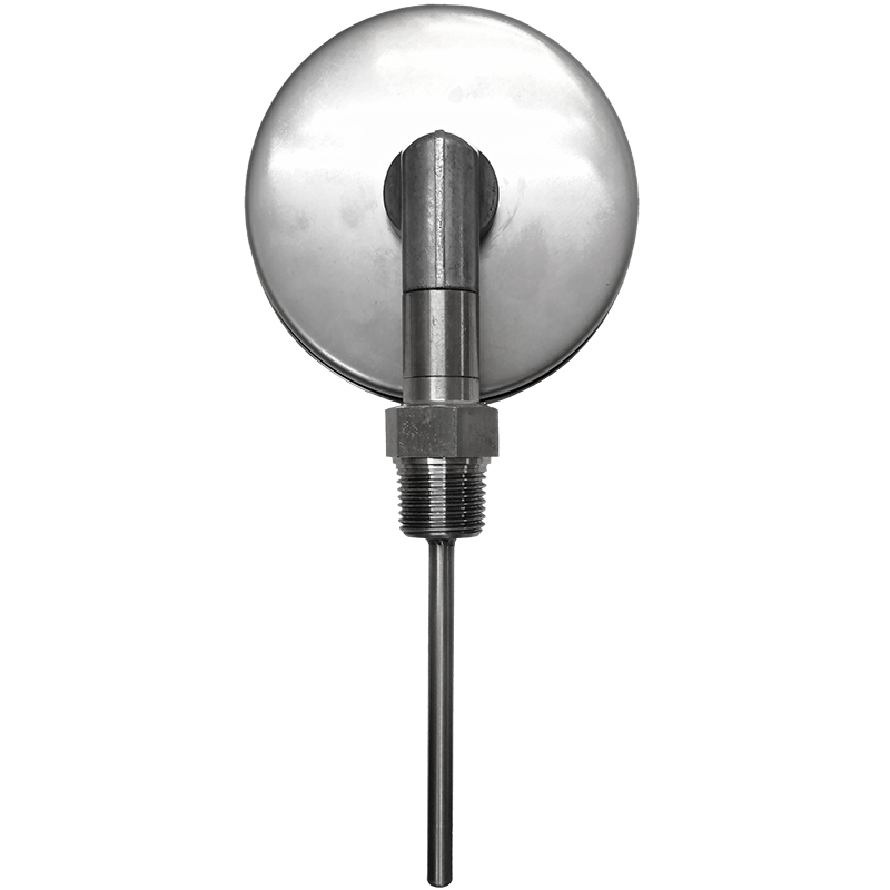 Termómetro Bimetalico DN 3" Bulbo Inferior Conexión 1/2" NPT M, Inferior en SS316 - Imagen 2