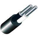 CABLE COMPENSADO TERMOCUPLA "J" SILICONA/SILICONA 2X0,22 mm.