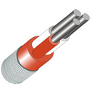 CABLE PT-100 (RTD´S) SILICONA/SILICONA/MALLA 3X0,22mm